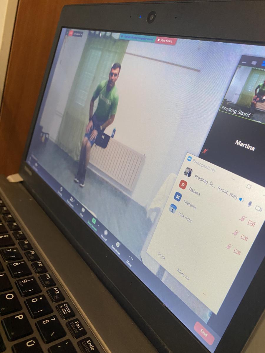 Održavanje vitrualnih fit kampova